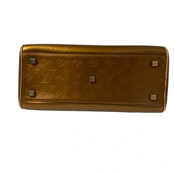 Louis Vuitton Tompkins Square Monogram Vernis Satchel Bag and Wallet Authentic - Picture 7 of 16